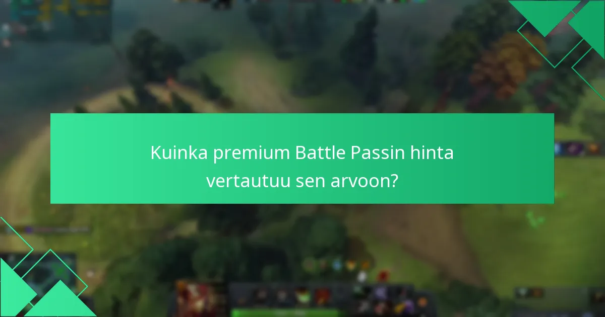 Kuinka lunastaa palkintoja Dota 2:n Battle Passista?